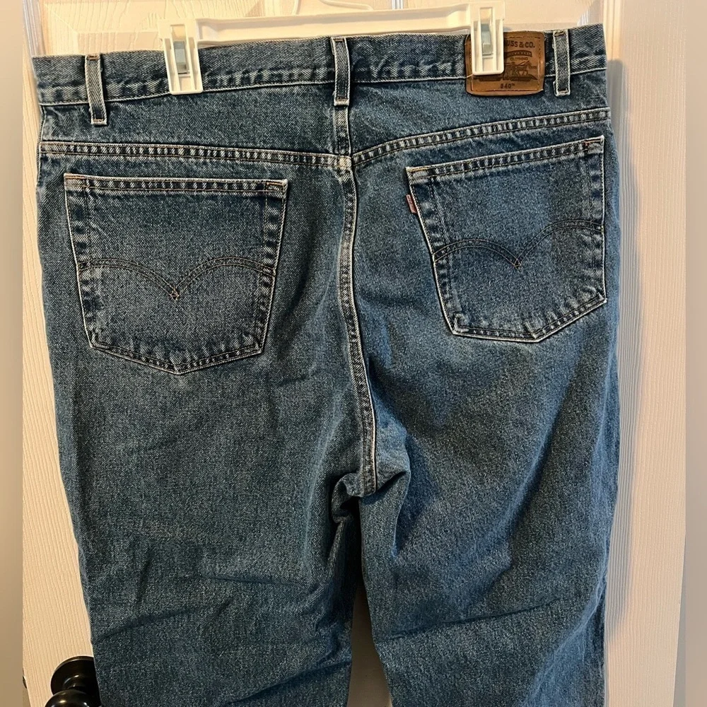 Vintage 540 Levi Gold Label Tag Blue Jeans Men’s Size 42x36